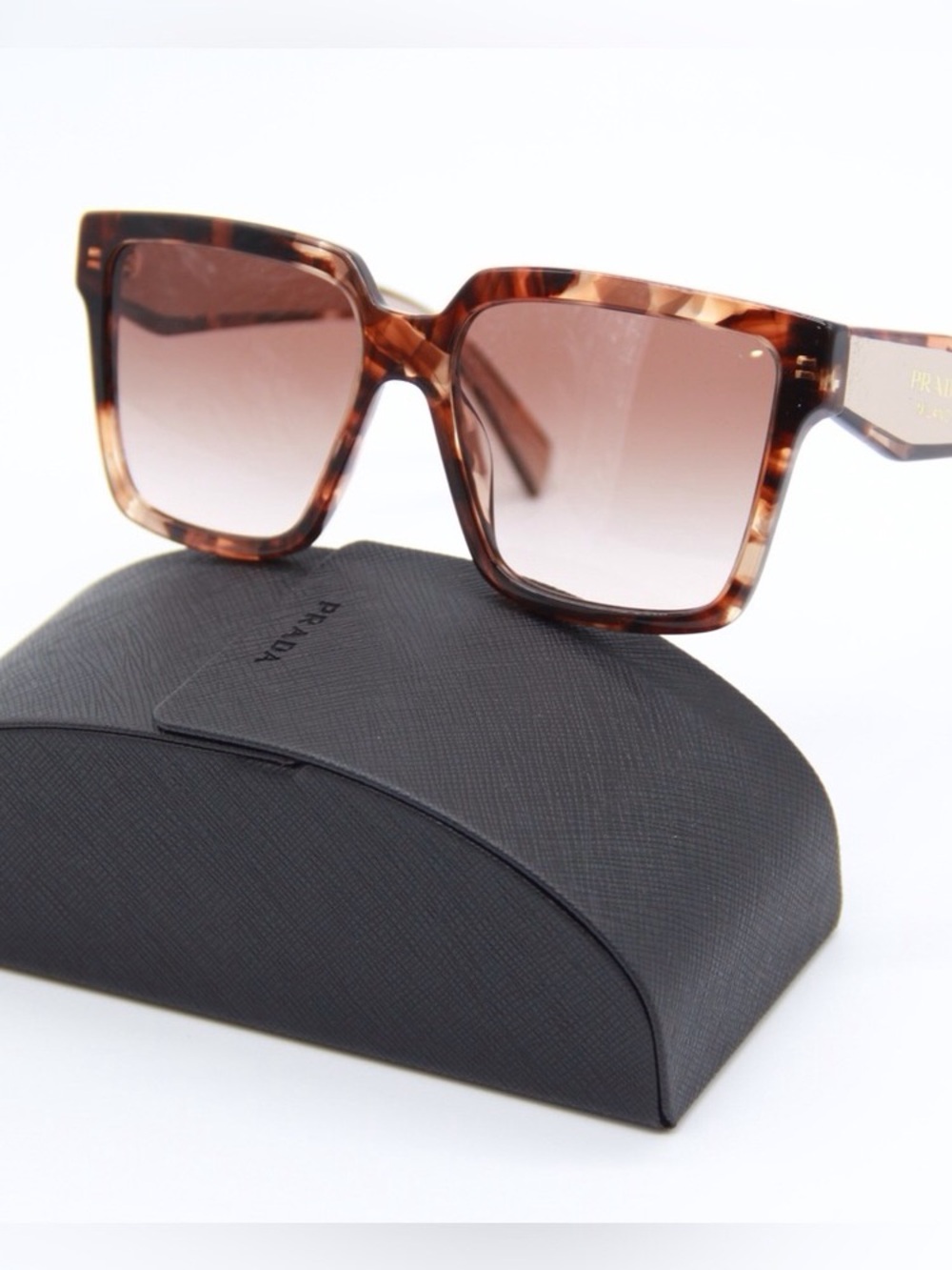 NEW PRADA PR24ZSF 07R0A6 WOMEN PR 24ZSF HAVANA SUNGLASSES PRADA SPR 24Z